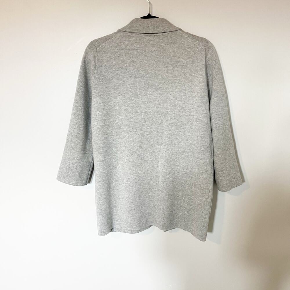 J.crew Sophie open front sweater blazer gray women’s size xs - Picture 2 of 10